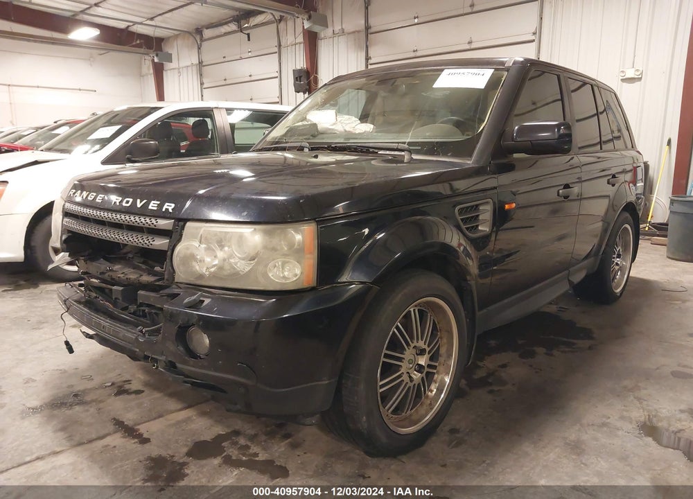 2008 LAND ROVER RANGE ROVER SPORT HSE VIN: SALSK25438A153934
