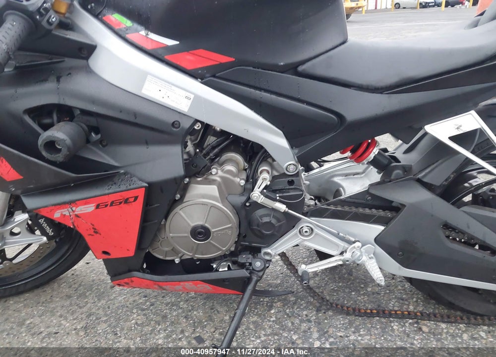 2024 APRILIA RS 660 VIN: ZD4KSUG07RS003225