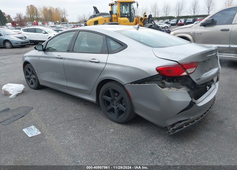 2015 CHRYSLER 200 VIN: 1C3CCCBG5FN557244
