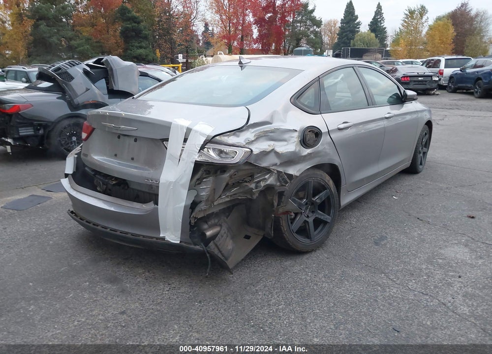 2015 CHRYSLER 200 VIN: 1C3CCCBG5FN557244