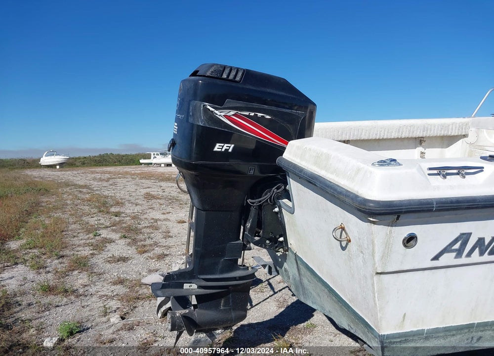 2007 ANGLER BOAT VIN: ANGM0175C707