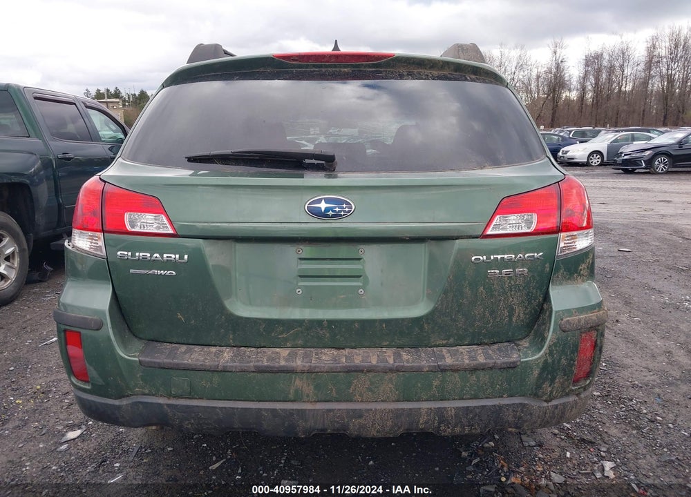 2011 SUBARU OUTBACK 3.6R LIMITED VIN: 4S4BRDJC0B2327743