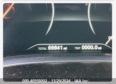 2016 BMW 750I XDRIVE VIN: WBA7F2C53GG416364