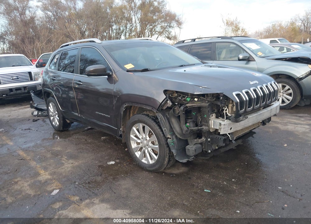 2018 JEEP CHEROKEE OVERLAND 4X4 VIN: 1C4PJMJX3JD594186