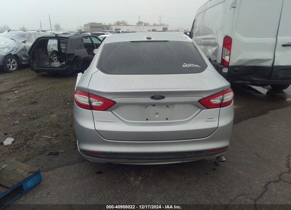 2014 FORD FUSION SE VIN: 3FA6P0HD2ER344178