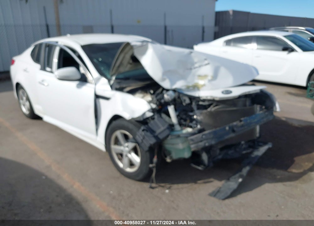 2015 KIA OPTIMA LX VIN: KNAGM4A76F5544162