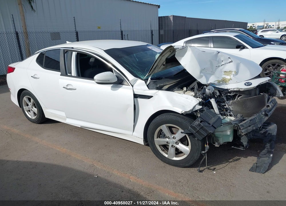 2015 KIA OPTIMA LX VIN: KNAGM4A76F5544162