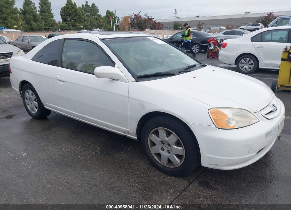 2002 HONDA CIVIC EX VIN: 1HGEM21992L103407