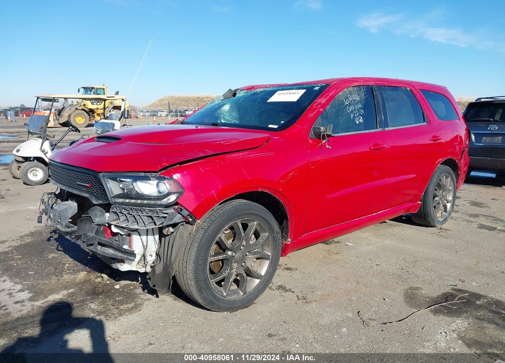 2018 DODGE DURANGO R/T RWD VIN: 1C4SDHCT0JC201365