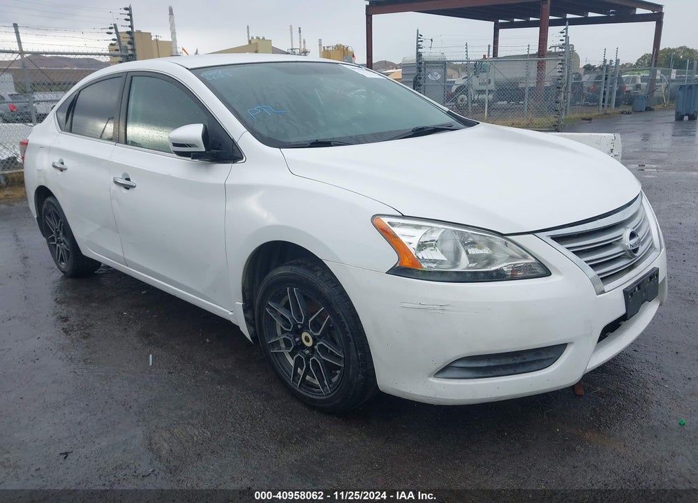 2015 NISSAN SENTRA S VIN: 3N1AB7AP4FY377810