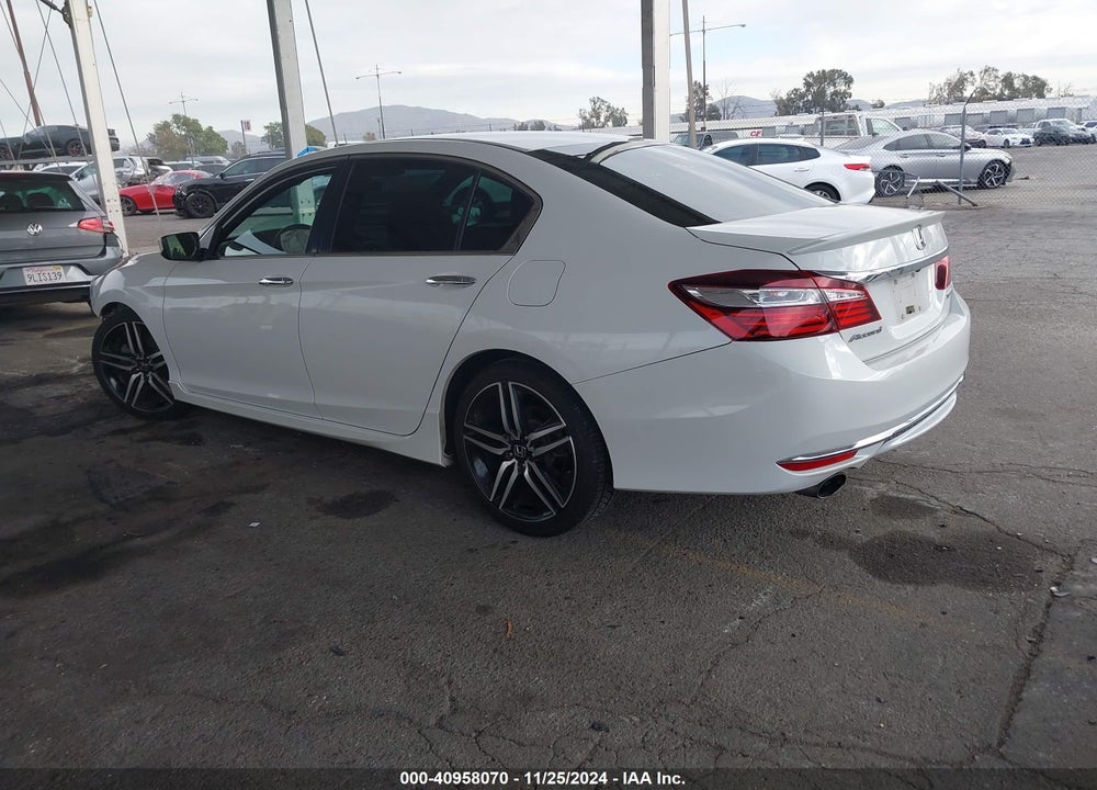 2016 HONDA ACCORD SPORT VIN: 1HGCR2F59GA114957