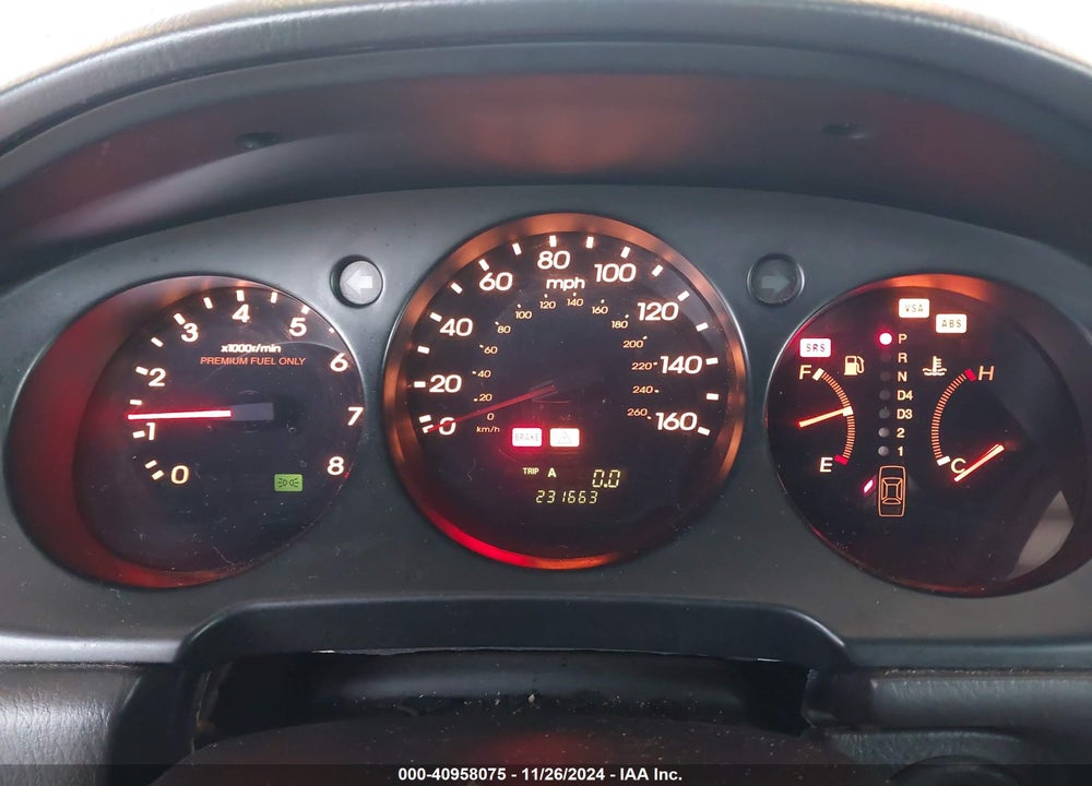 2002 ACURA RL 3.5 VIN: JH4KA96612C012082