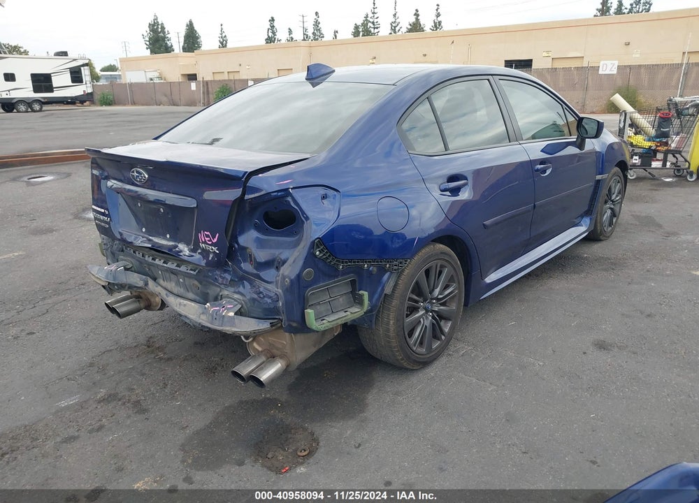 2017 SUBARU WRX VIN: JF1VA1B69H9816454