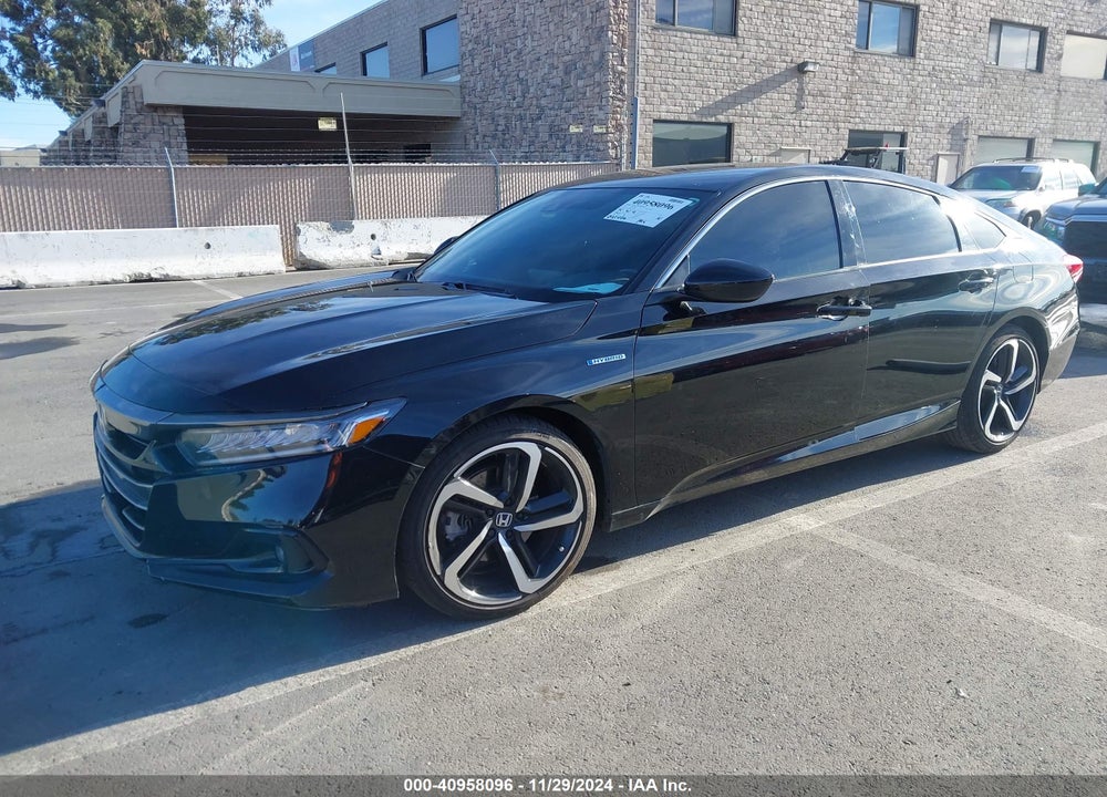 2022 HONDA ACCORD HYBRID SPORT VIN: 1HGCV3F22NA042925