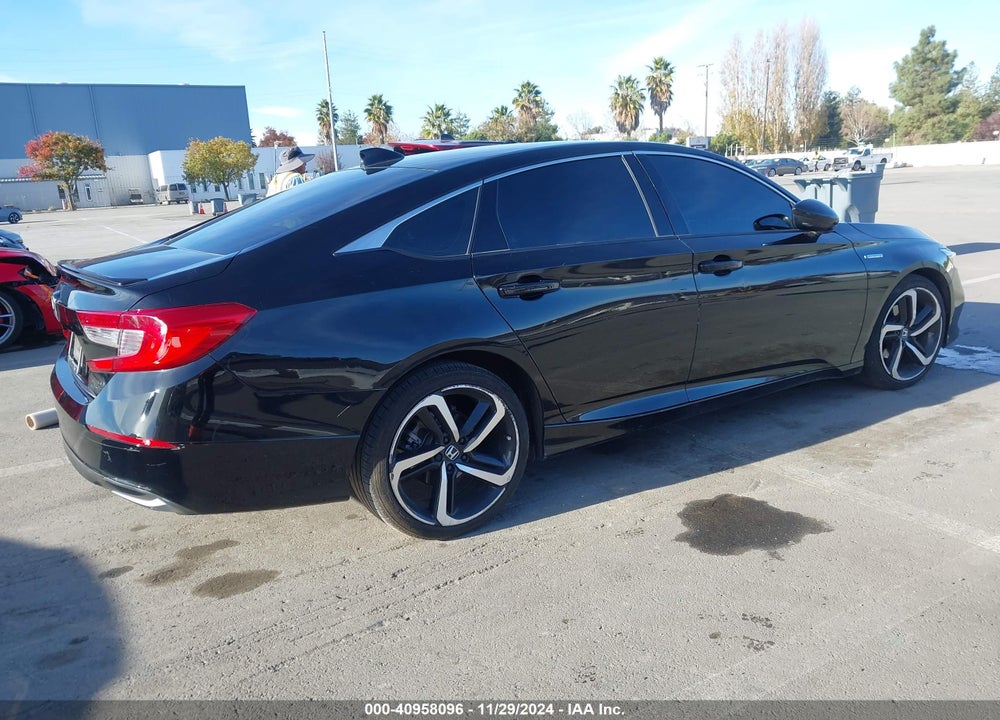 2022 HONDA ACCORD HYBRID SPORT VIN: 1HGCV3F22NA042925
