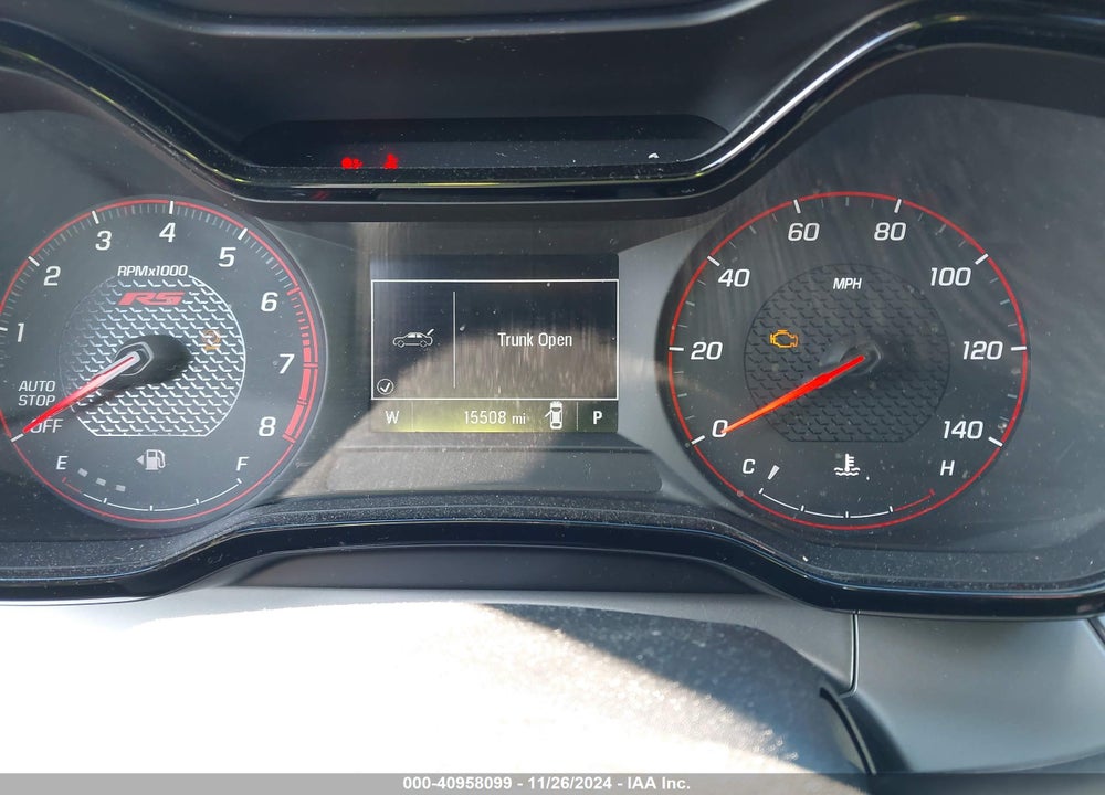 2024 CHEVROLET TRAX FWD 1RS VIN: KL77LGE22RC057365