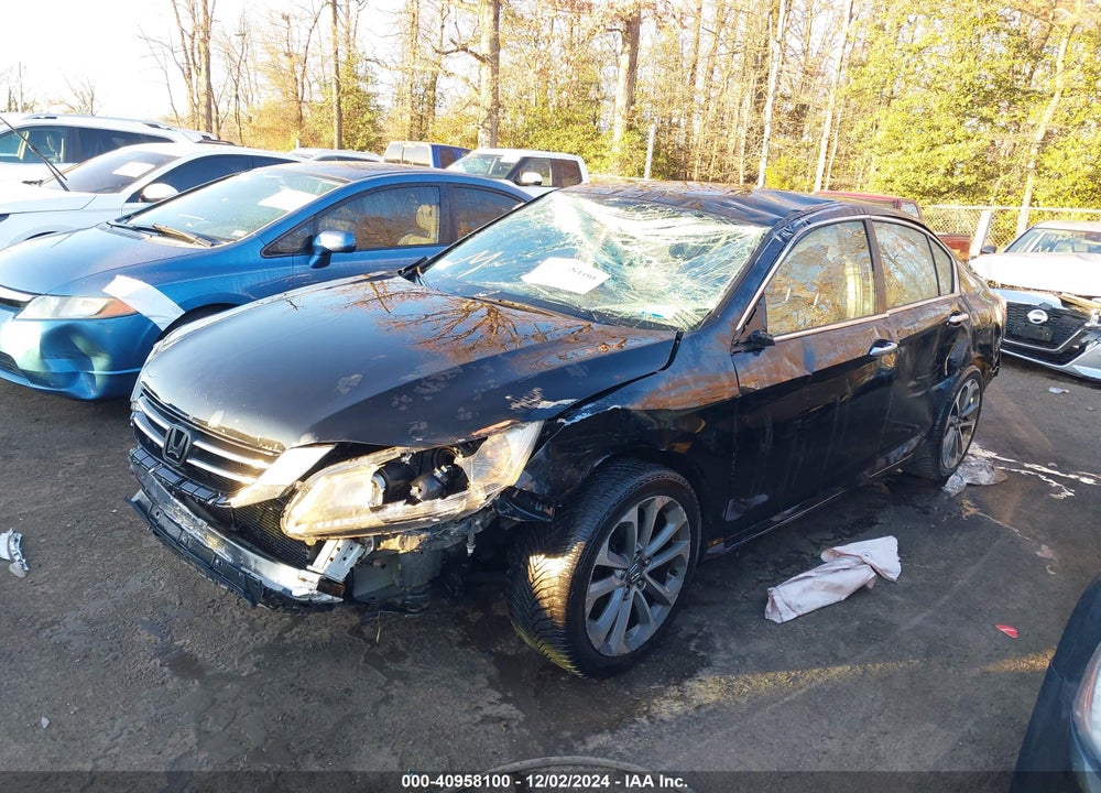 2015 HONDA ACCORD SPORT VIN: 1HGCR2F54FA051698