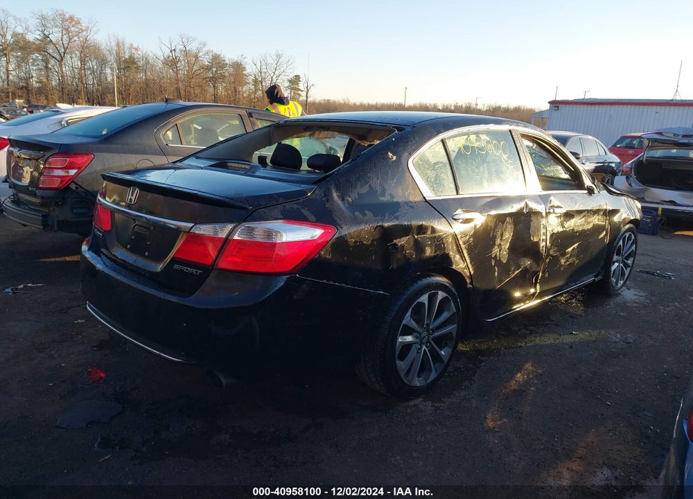 2015 HONDA ACCORD SPORT VIN: 1HGCR2F54FA051698