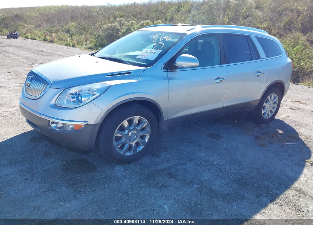 2012 BUICK ENCLAVE LEATHER VIN: 5GAKRCED7CJ231277