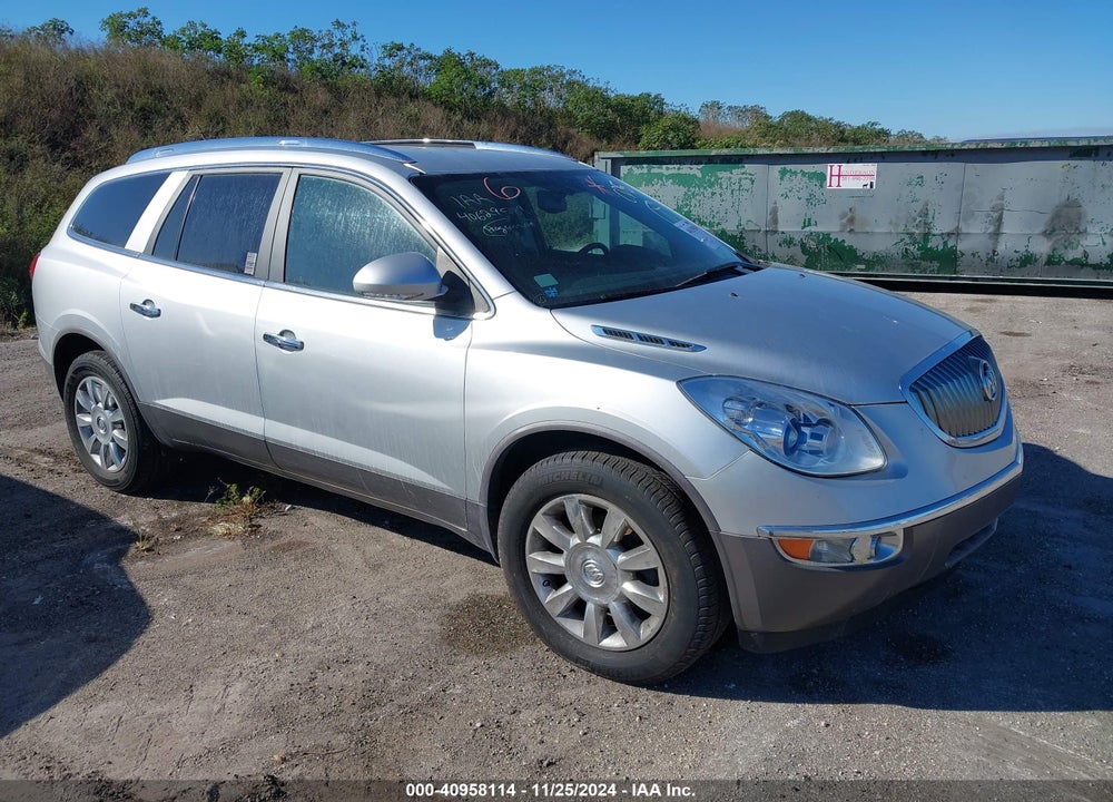 2012 BUICK ENCLAVE LEATHER VIN: 5GAKRCED7CJ231277