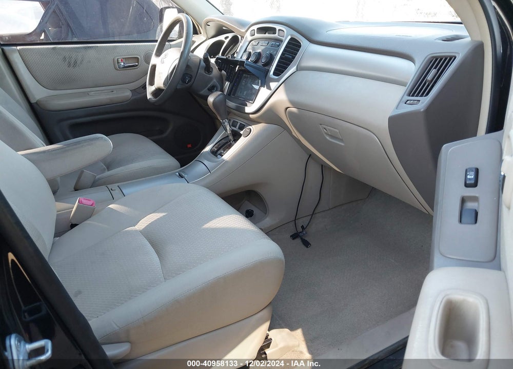 2007 TOYOTA HIGHLANDER SPORT V6 VIN: JTEGP21A270141512