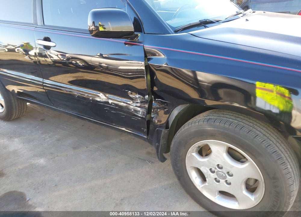2007 TOYOTA HIGHLANDER SPORT V6 VIN: JTEGP21A270141512