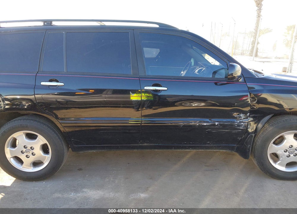 2007 TOYOTA HIGHLANDER SPORT V6 VIN: JTEGP21A270141512