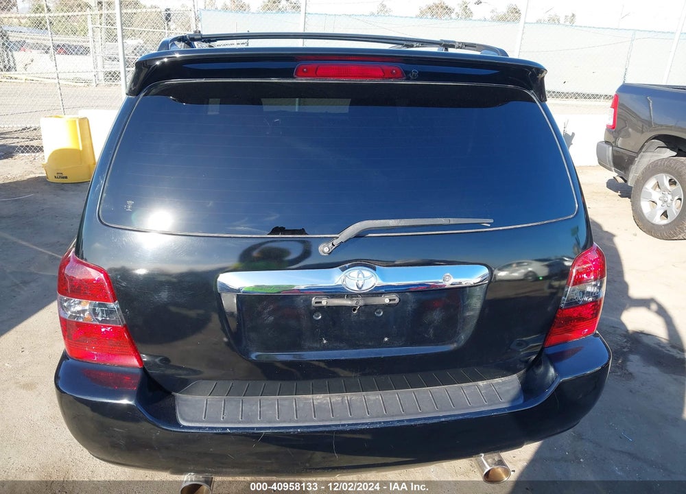 2007 TOYOTA HIGHLANDER SPORT V6 VIN: JTEGP21A270141512