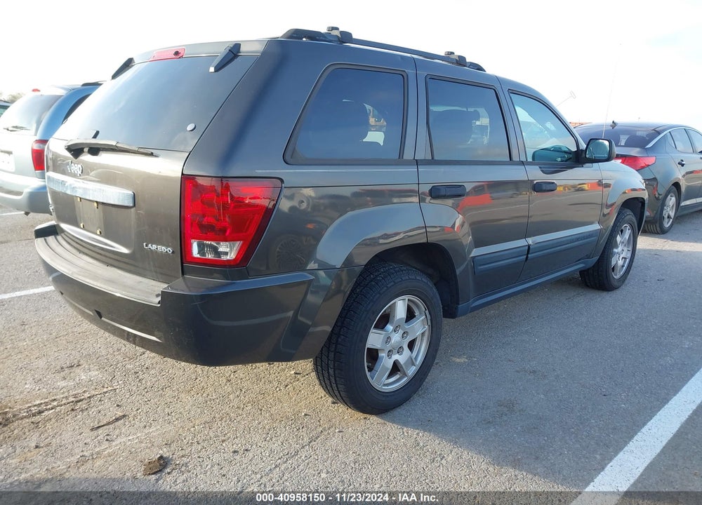 2005 JEEP GRAND CHEROKEE LAREDO VIN: 1J4GR48K65C508720