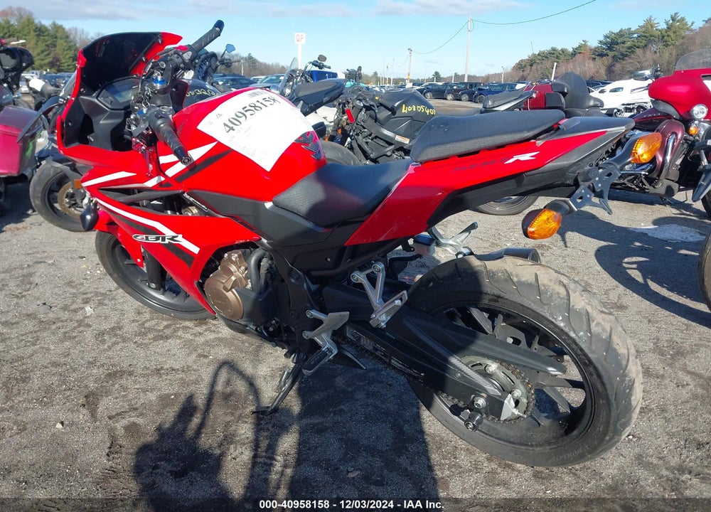 2017 HONDA CBR500 R VIN: MLHPC4461H5400561