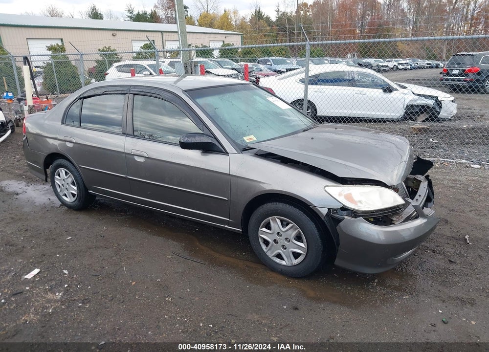 2005 HONDA CIVIC VP VIN: 2HGES16405H619962