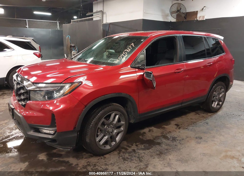 2022 HONDA PASSPORT AWD EX-L VIN: 5FNYF8H55NB025047
