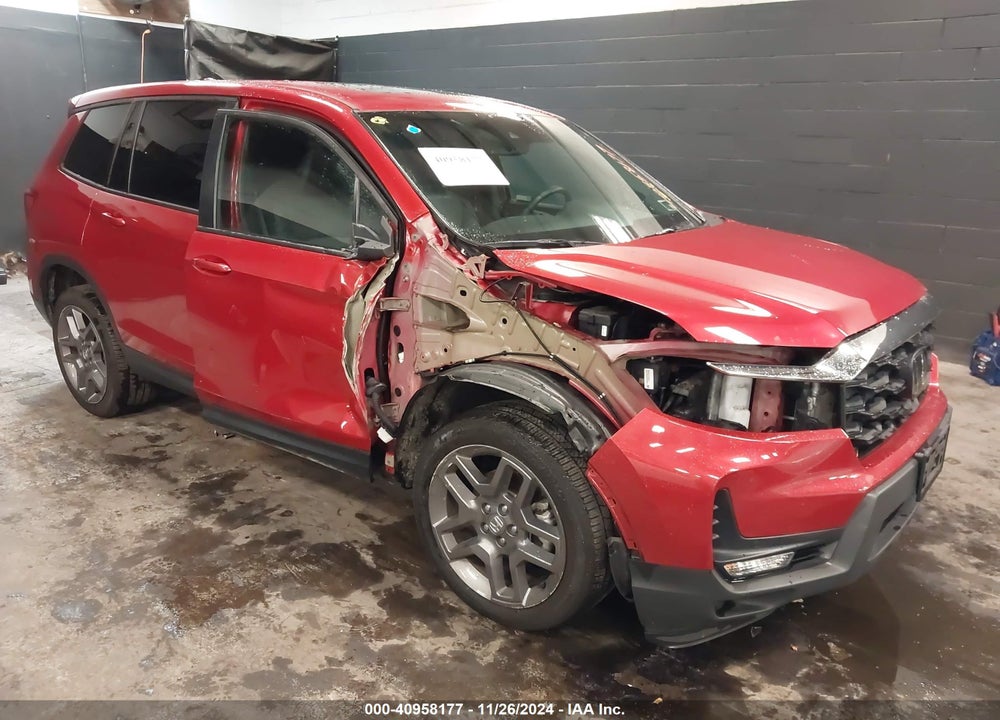 2022 HONDA PASSPORT AWD EX-L VIN: 5FNYF8H55NB025047