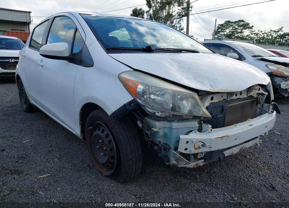 2014 TOYOTA YARIS VIN: JTDKTUD39ED586791
