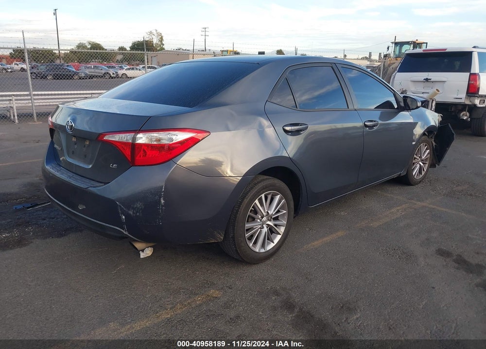 2015 TOYOTA COROLLA LE PLUS VIN: 5YFBURHE7FP298952