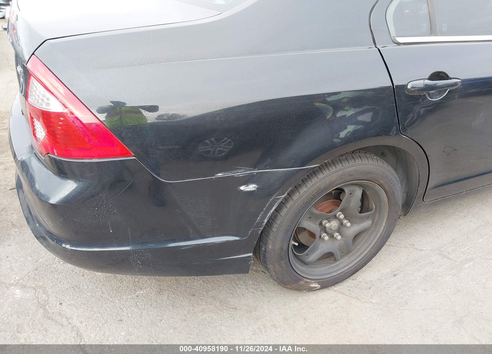 2010 FORD FUSION SE VIN: 3FAHP0HAXAR372481