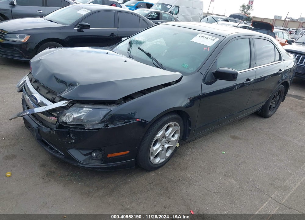 2010 FORD FUSION SE VIN: 3FAHP0HAXAR372481