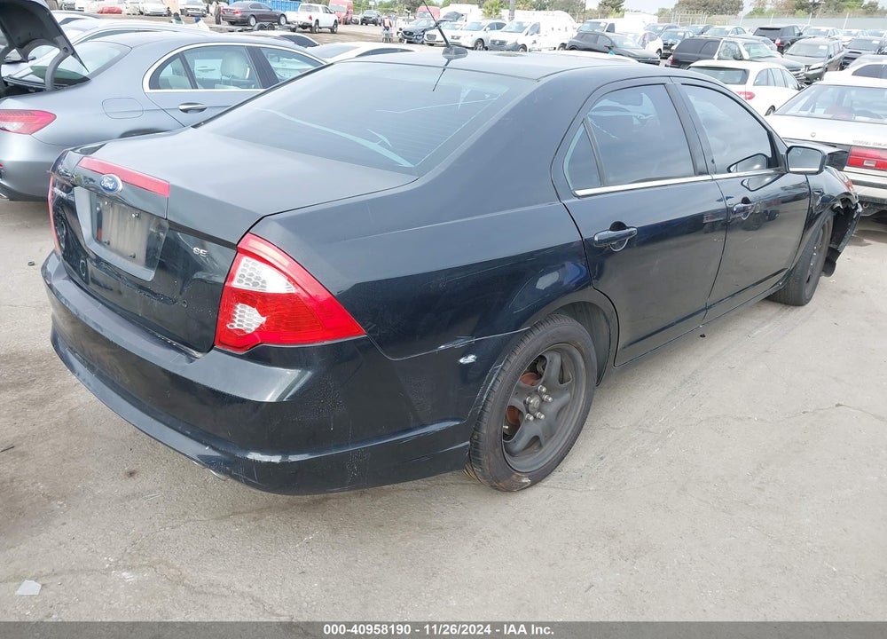 2010 FORD FUSION SE VIN: 3FAHP0HAXAR372481