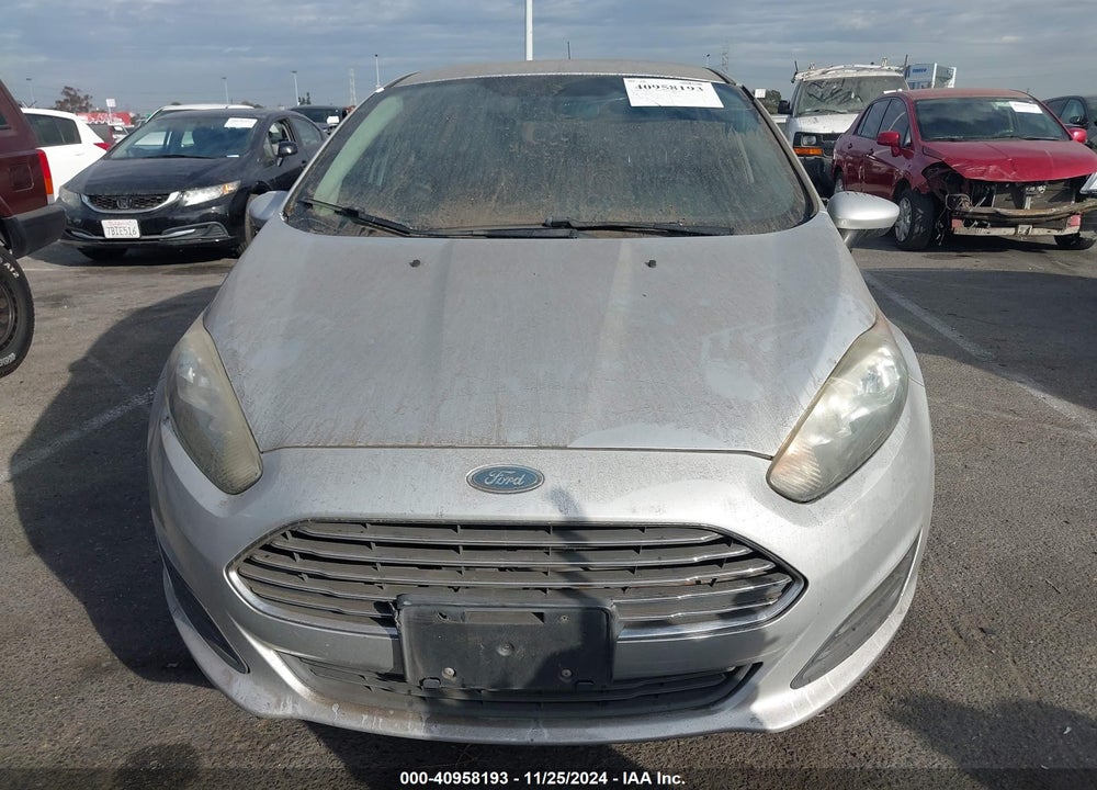 2015 FORD FIESTA SE VIN: 3FADP4BJ9FM105139