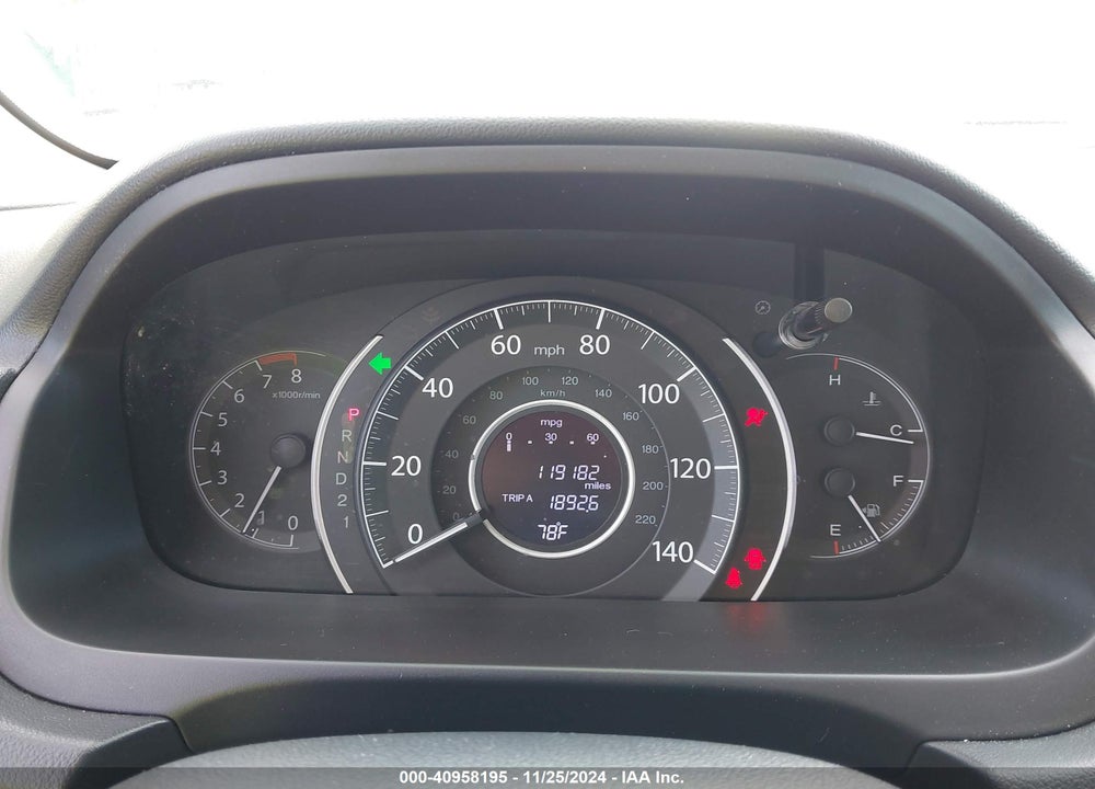 2013 HONDA CR-V EX VIN: 2HKRM3H54DH521776