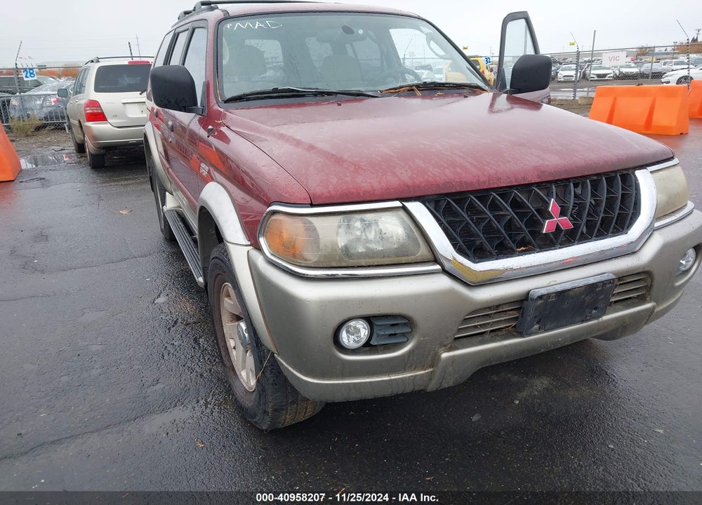 2000 MITSUBISHI MONTERO SPORT LS/XLS VIN: JA4MT31H0YP056368