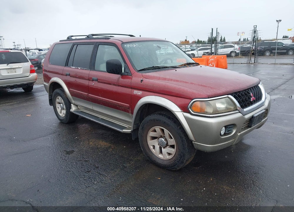 2000 MITSUBISHI MONTERO SPORT LS/XLS VIN: JA4MT31H0YP056368