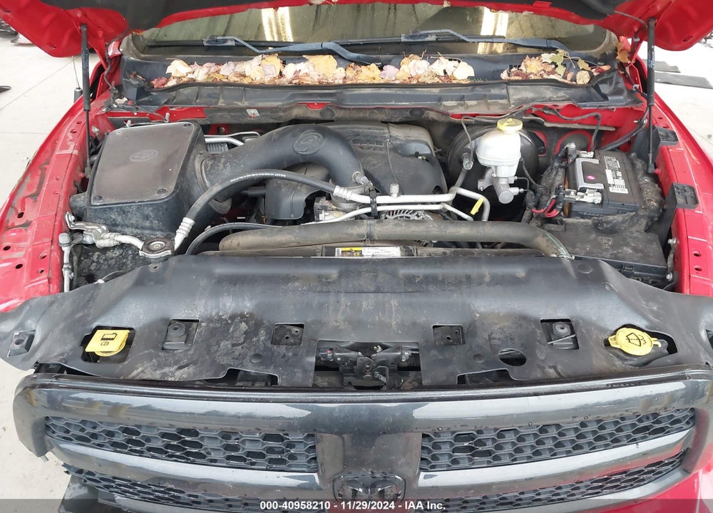 2017 RAM 1500 NIGHT  4X4 6'4 BOX VIN: 1C6RR7UT6HS618473