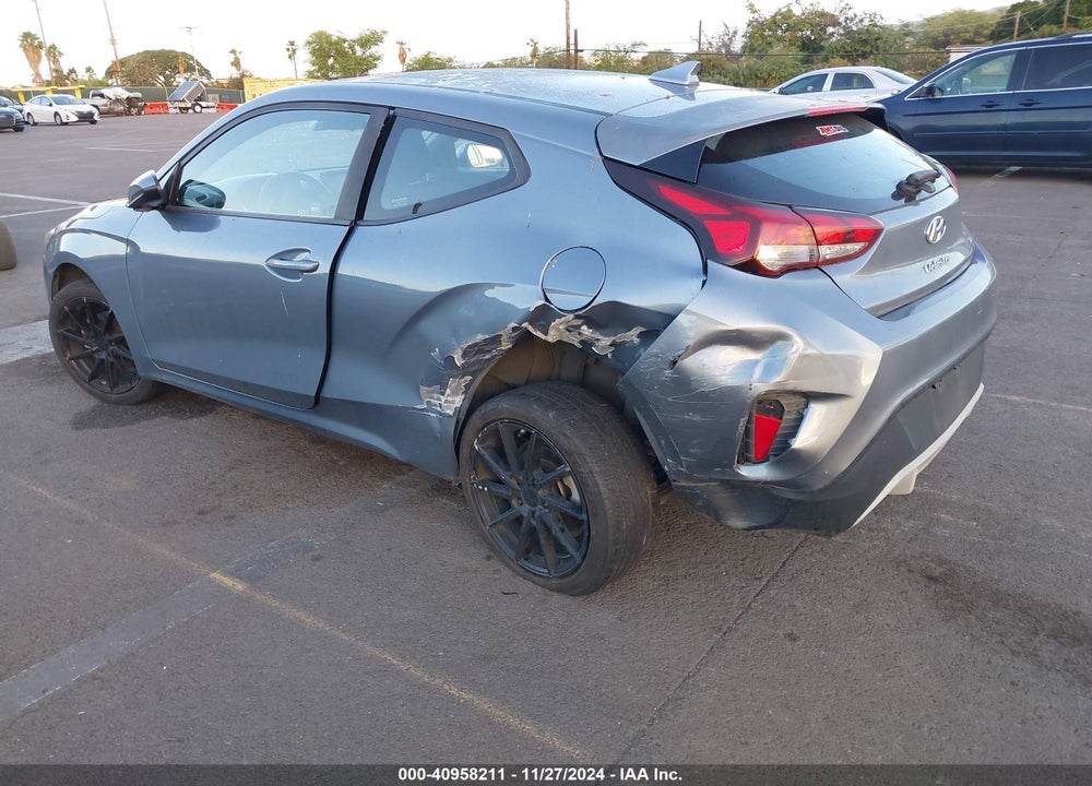 2019 HYUNDAI VELOSTER 2.0 VIN: KMHTG6AF2KU003200