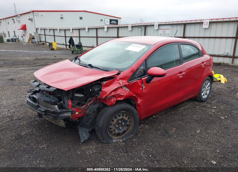 2015 KIA RIO LX VIN: KNADM5A3XF6427734