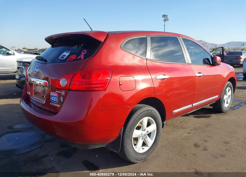 2013 NISSAN ROGUE S VIN: JN8AS5MTXDW554959