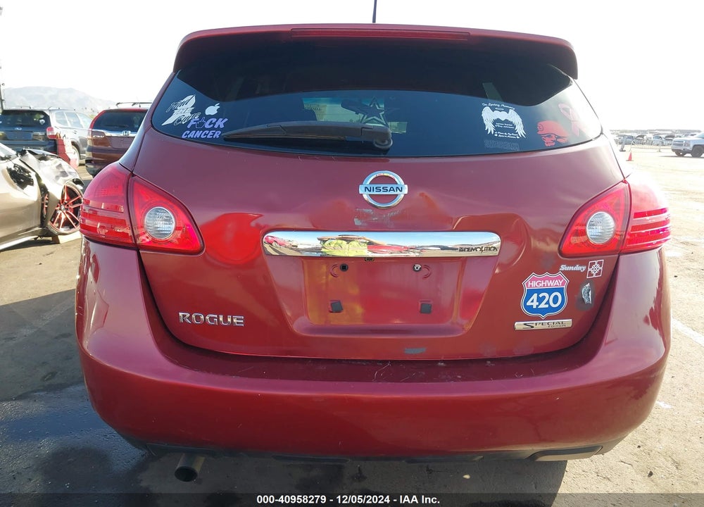 2013 NISSAN ROGUE S VIN: JN8AS5MTXDW554959