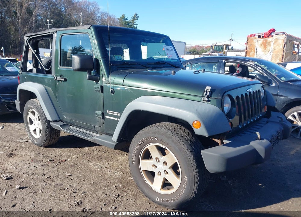2011 JEEP WRANGLER SPORT VIN: 1J4AA2D10BL555770