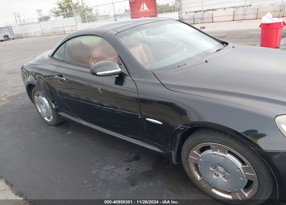 2005 LEXUS SC 430 VIN: JTHFN48Y350062138