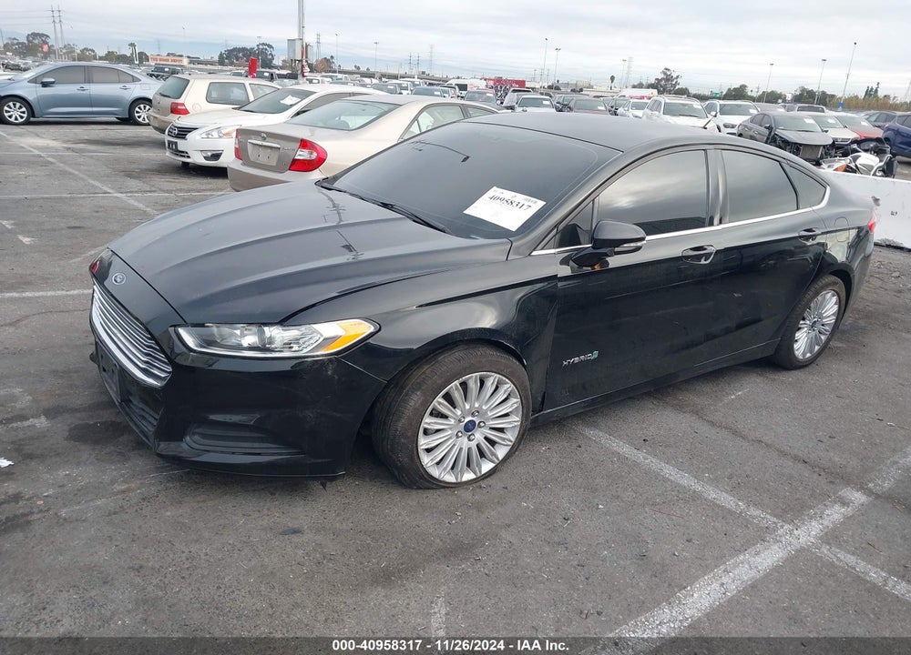 2016 FORD FUSION HYBRID SE VIN: 3FA6P0LU2GR291105